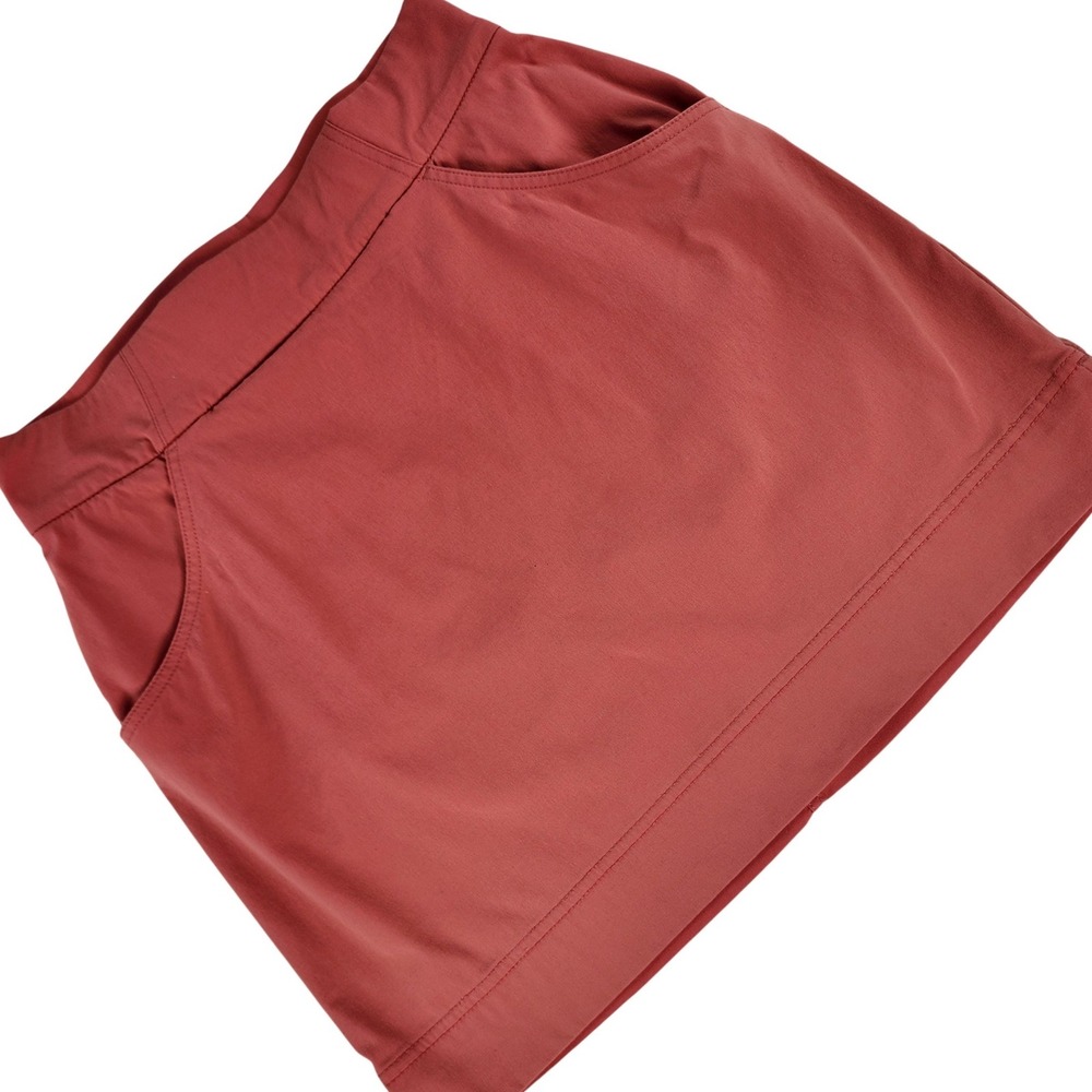 Columbia Skort Womens Small Red Activewear Hiking Nylon Blend AK1074